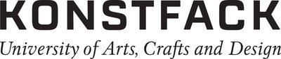 Konstfack University College of Arts Crafts and Design logo